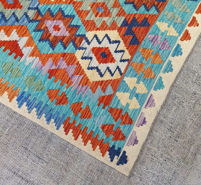0430 Kelim Afghan (233x177 cm) - Image 3